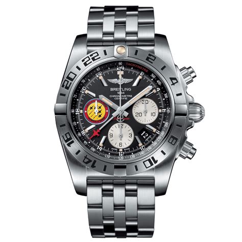 breitling chronomat 44 gmt patrouille suisse 50th anniversary price|breitling chronomat 44 airborne.